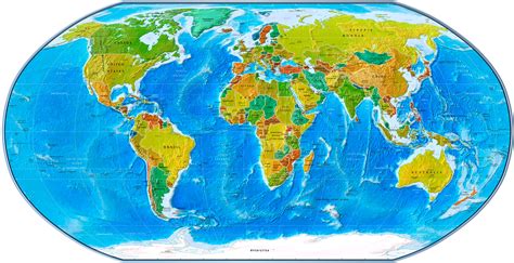 MAP Map Of The World Hd